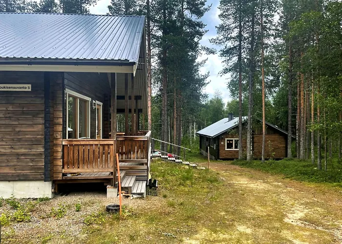 Aurora River Inc Wilderness Sauna Chalet Levi