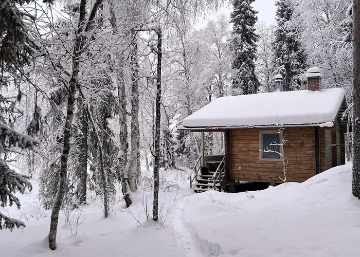 Aurora River Inc Wilderness Sauna Chalet Levi